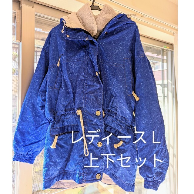 【もんちっち様専用】スキー服上下セット　レディースＬサイズ　VELVEAR スポーツ/アウトドアのスキー(ウエア)の商品写真