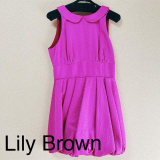 リリーブラウン(Lily Brown)のLily Brown ワンピース(ミニドレス)