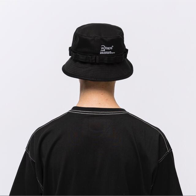 W)taps(ダブルタップス)のWTAPS 21FW JUNGLE HAT 02 BLACK XLサイズ メンズの帽子(ハット)の商品写真