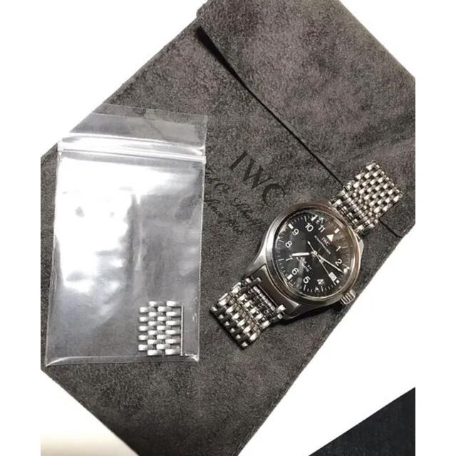 IWC(インターナショナルウォッチカンパニー)のIWC マーク12  メンズ　腕時計　魚リューズ　コマあり　パイロットウォッチ メンズの時計(腕時計(アナログ))の商品写真