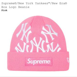 シュプリーム(Supreme)のSupreme New York Yankees Box Logo Beanie(ニット帽/ビーニー)