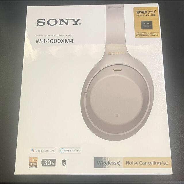 SONY　ワイヤレスヘッドホン プラチナシルバー　WH-1000XM4SM