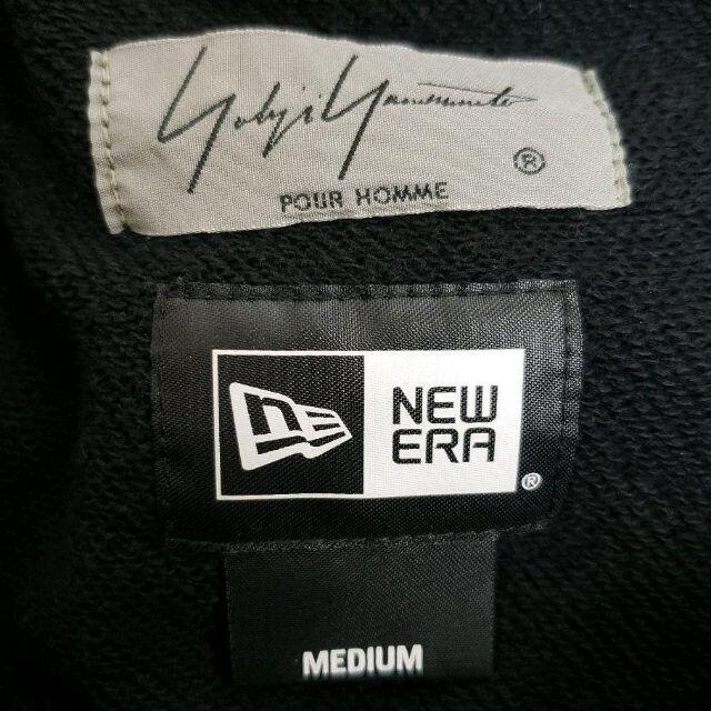 新作ウエア パーカー 逆さロゴ コラボ newera 【即完売】YohjiYamamoto 人気商品・激安通販 new 【激レア】yohjiyamamoto era パーカー 逆さロゴ パーカー