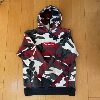 シュプリーム 13FW Box Logo Pullover Red Camo