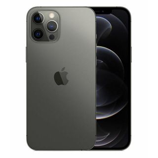 アップル(Apple)の新品同様 iPhone12 ProMax グラファイト 128GB SIMフリー(スマートフォン本体)