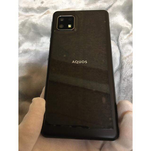 AQUOS(アクオス)のAQUOS sense4 basic Ymobile版SIMフリー ブラック A スマホ/家電/カメラのスマートフォン/携帯電話(スマートフォン本体)の商品写真