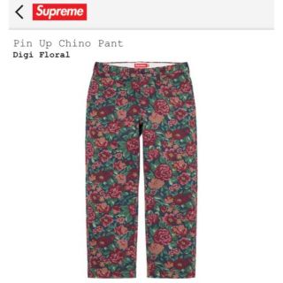 シュプリーム(Supreme)のSupreme Pin Up Chino Pant Digi Floral(チノパン)