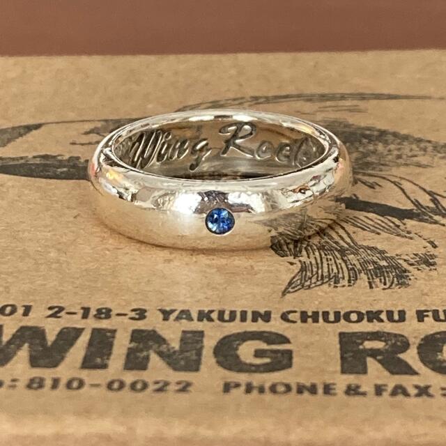 goro's(ゴローズ)のWING ROCK-ウイングロック　リング　R-IS サファイア メンズのアクセサリー(リング(指輪))の商品写真