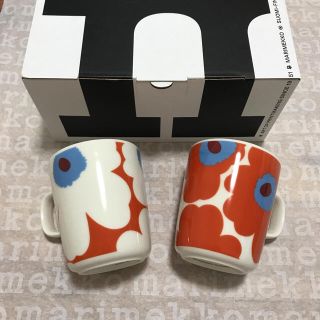 マリメッコ(marimekko)の新作　マリメッコ　ウニッコ　マグカップセット(マグカップ)