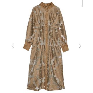 Ameri VINTAGE - Ameri UND SHEER JACQUARD TUCK DRESSの通販 by SC