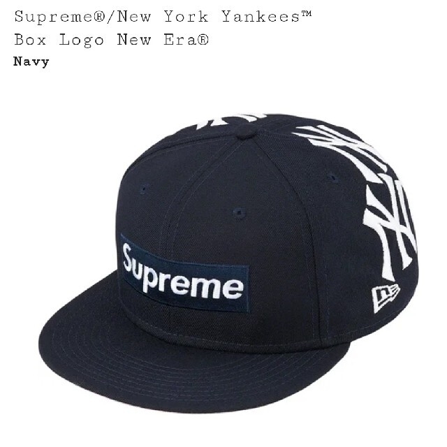 キャップSupreme New York Yankees Box Logo Era