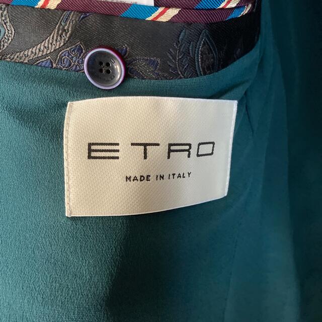 etro ペイズリー テーラードジャケット