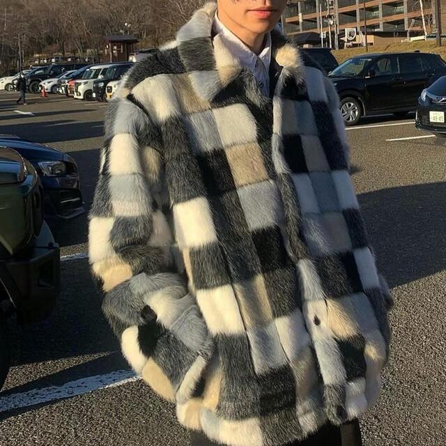 sasquathfabrix fake fur jacket