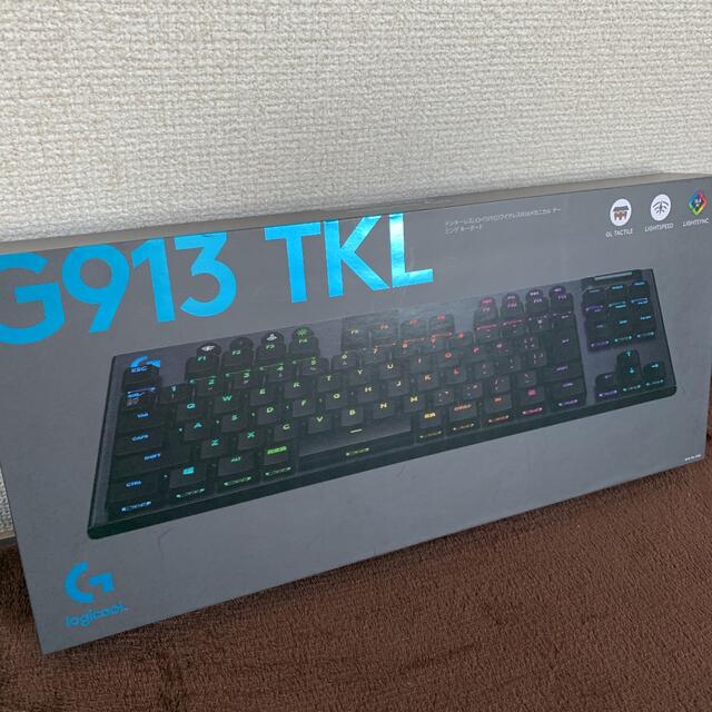 Logicool RGB ゲーミングキーボード G913-TKL-TCBK