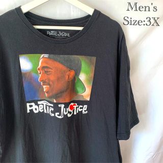 シュプリーム(Supreme)の2pac tupac プリント 半袖Tシャツ ラップT オーバーサイズ トレンド(Tシャツ/カットソー(半袖/袖なし))