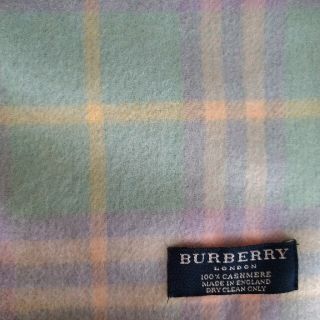 バーバリー(BURBERRY) マフラー(パープル/紫色系)の通販 26点 ... c30 極上美品 バーバリーロンドン カシミヤ100% ホースロゴ マフラー