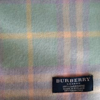 バーバリー(BURBERRY)のバーバリー　マフラー　カシミヤ100　ノバチェック柄(マフラー/ショール)