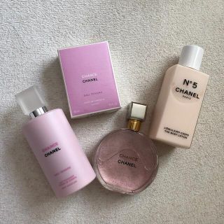 シャネル(CHANEL)の【S..様専用】シャネル　CHANEL ボディークリーム　香水(ボディローション/ミルク)