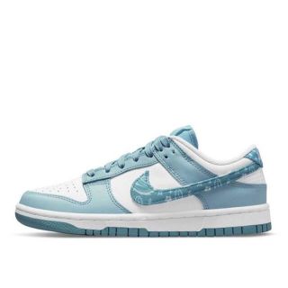 ナイキ(NIKE)のNIKE WMNS DUNK LOW ESS PAISLEY PACK BLUE(スニーカー)