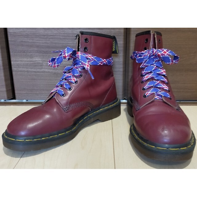 Dr.Martens 8HOLE BOOTS UK6 CHERRY RED　美品