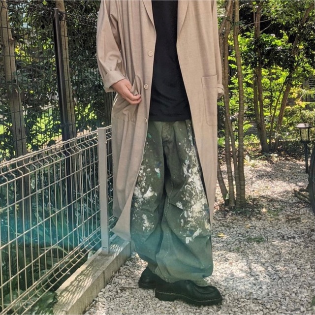 HERILL 21AW Duck Splash Cargo Pants