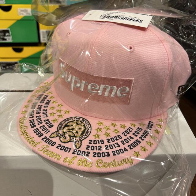 supreme box logo new era cap