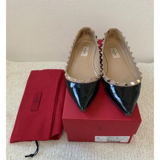 VALENTINO - VALENTINO ヴァレンティノ フラットシューズの通販 by