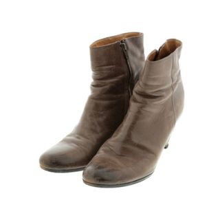 マルタンマルジェラ(Maison Martin Margiela)のMaison Margiela ブーツ 35(21.5cm位) 茶 【古着】【中古】(ブーツ)