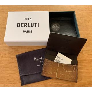 ベルルッティ(Berluti)の完全未使用 ベルルッティ ゴールデンパティーヌ 名刺入れ(名刺入れ/定期入れ)