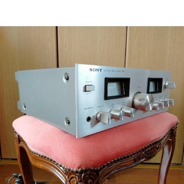 SONY(ソニー)のステレオアンプ　SONY TA-F4　中古完動品 スマホ/家電/カメラのオーディオ機器(アンプ)の商品写真