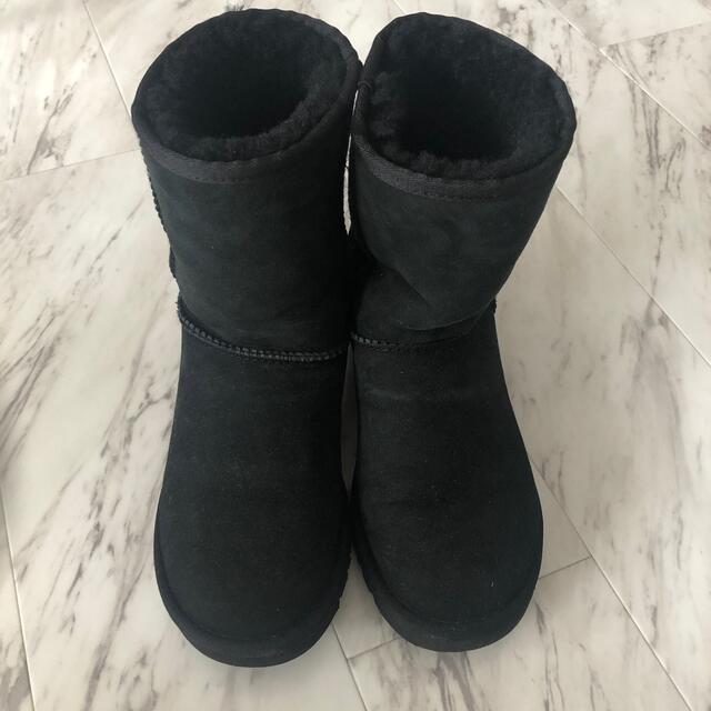 UGG 黒ムートンブーツ23.0cm