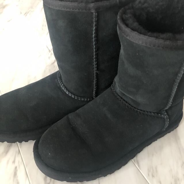 UGG 黒ムートンブーツ23.0cm