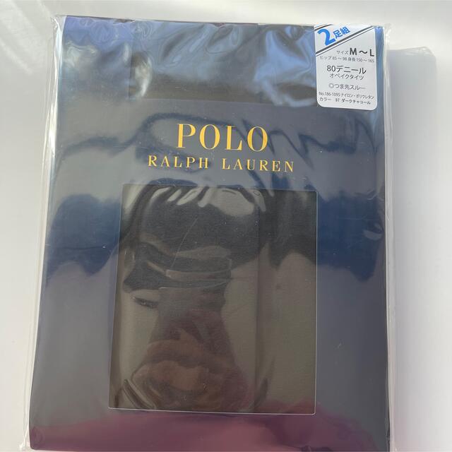 POLO RALPH LAUREN(ポロラルフローレン)のポロラルフローレン　オペークタイツ　80デニール　タイツ　　M〜L 新品 レディースのレッグウェア(タイツ/ストッキング)の商品写真