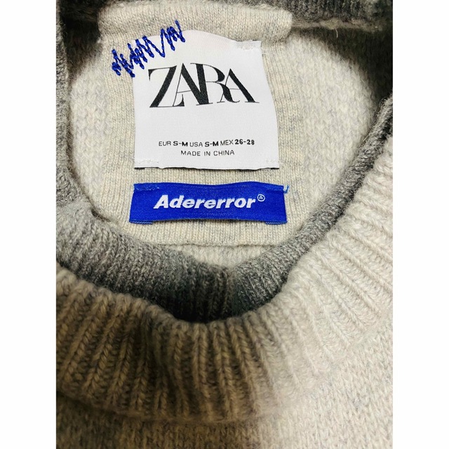 ZARAとADER ERRORのコラボ　オーバーサイズセーター