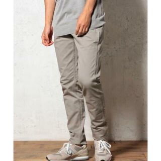 ユナイテッドアローズグリーンレーベルリラクシング(UNITED ARROWS green label relaxing)のグリーンレーベルURBAN SLIM/FIT スリムフィットチノパンツグレー(ワークパンツ/カーゴパンツ)