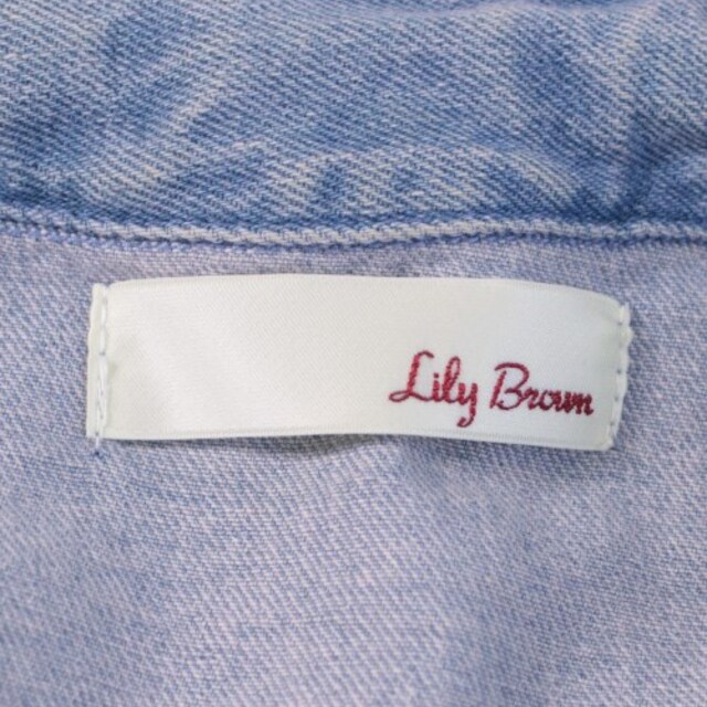 Lily Brown(リリーブラウン)のLily Brown デニムジャケット レディース レディースのジャケット/アウター(Gジャン/デニムジャケット)の商品写真