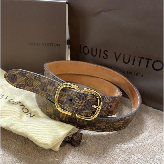 LOUIS VUITTON - ルイヴィトン ベルト ダミエの通販 by マナ's shop ...