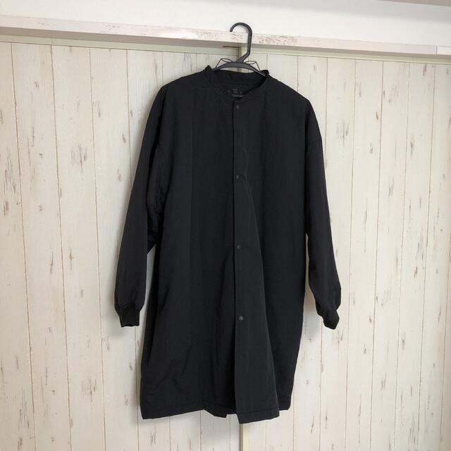 MUJI (無印良品)(ムジルシリョウヒン)の無印良品　撥水中わたスタンドカラーコート レディースのジャケット/アウター(ロングコート)の商品写真