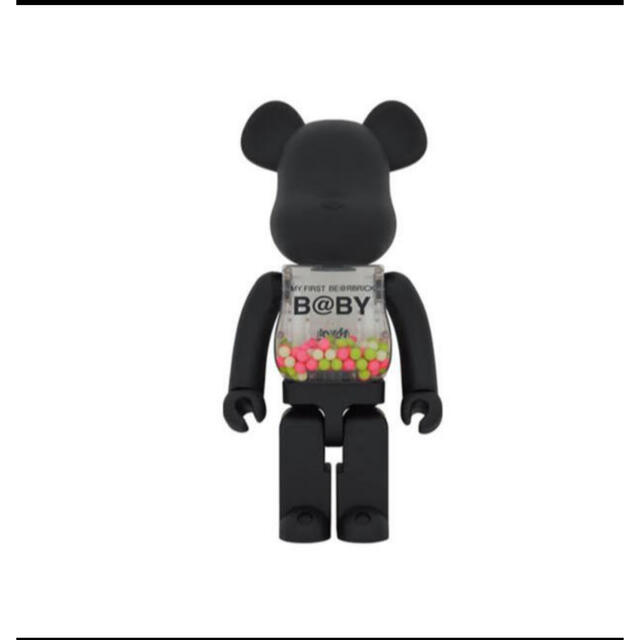 MEDICOM TOY(メディコムトイ)のMY FIRST BE@RBRICK MATT BLACK 1000% ハンドメイドのおもちゃ(フィギュア)の商品写真