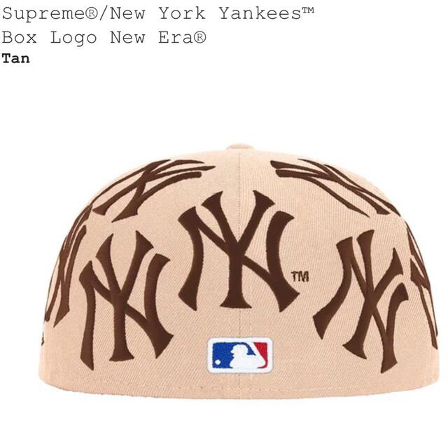 Supreme NewYork Yankees BoxLogo New Era メンズ キャップ