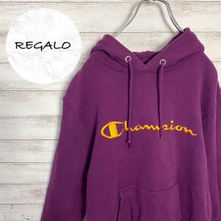 チャンピオン(Champion)の【希少カラー】チャンピオン☆刺繍センターデカロゴスウェットパーカー入手困難(パーカー)