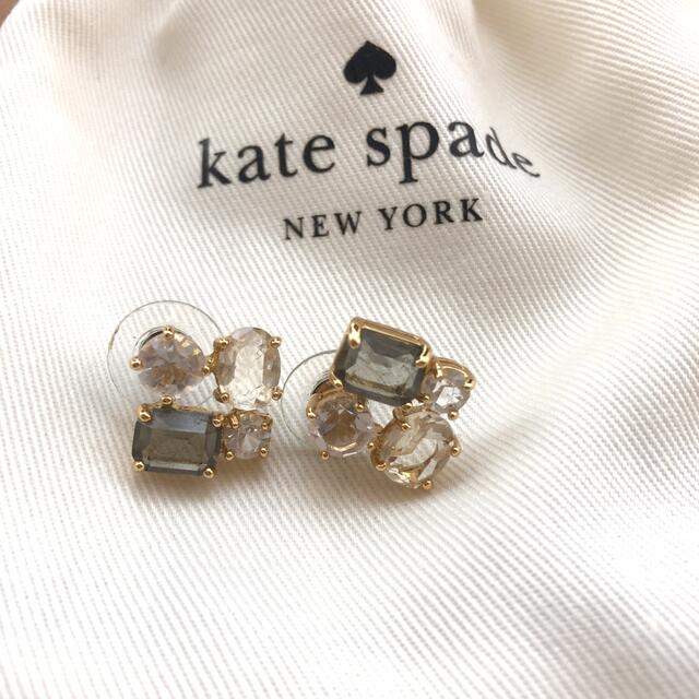 kate spade ビジュー　ピアス　(ピンク)