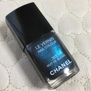 シャネル(CHANEL)の【おしりのしっぽ様専用】CHANEL 限定 インディゴ ネイビー ヴェルニ(マニキュア)