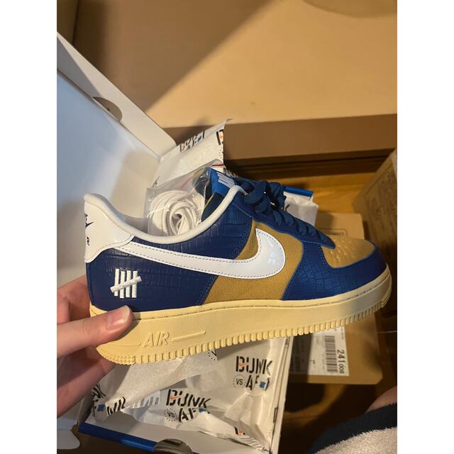 NIKE(ナイキ)のUNDEFEATED × NIKE AIR FORCE 1  メンズの靴/シューズ(スニーカー)の商品写真