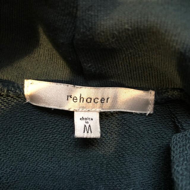 rehacer(レアセル)のrehacer : Slack Hooded Cardigan  メンズのトップス(パーカー)の商品写真