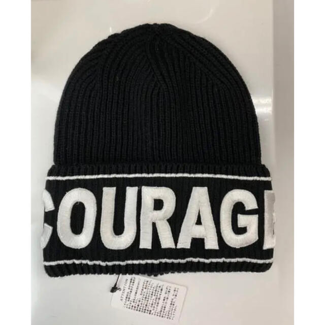 本物】VERSACE COURAGE(勇気)ニット帽 キャップ ヴェルサーチ 本物】VERSACE COURAGE(勇気)ニット帽 キャップ ヴェルサーチ