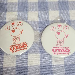 ゆずガチャ　缶バッジ　UTAO×FUTARI(ミュージシャン)