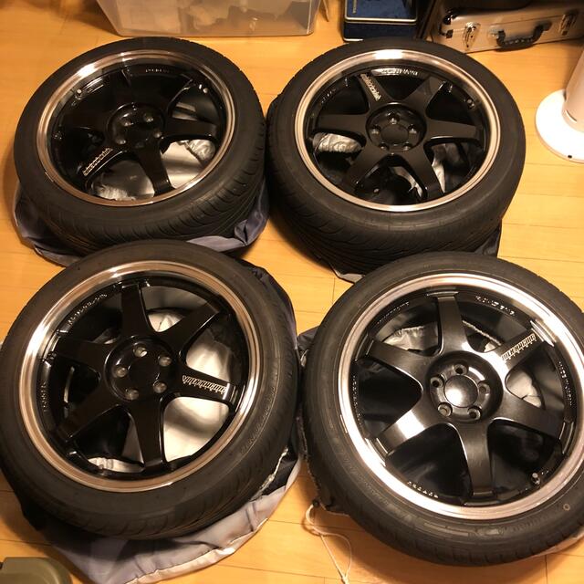 TE37 TTA 18inch 8J +45 86 BRZ 値下げ交渉okの通販 by さくさく's