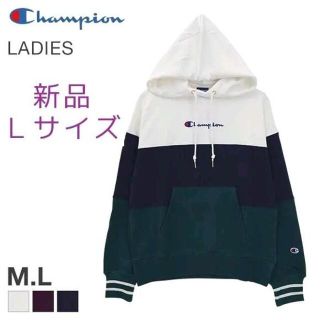 チャンピオン(Champion)の新品 Champion レディース スウェットパーカー L  CW-QS102(パーカー)