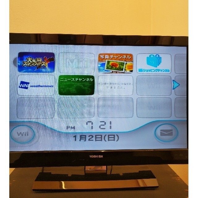 Wii(ウィー)の任天堂 Wii 本体 超美品 エンタメ/ホビーのゲームソフト/ゲーム機本体(家庭用ゲーム機本体)の商品写真